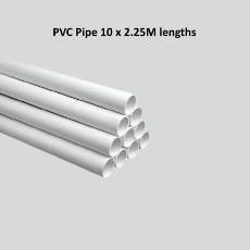 PVC Pipe 10 x 2.25M lengths