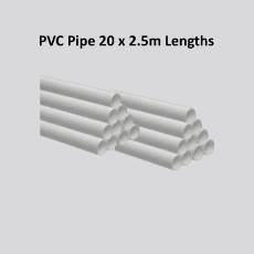 PVC Pipe 20 x 2.25M Lengths