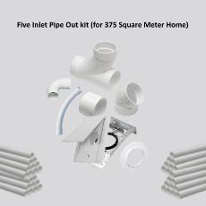 Five Inlet Pipe Out kit (for 375 Square Meter Home)