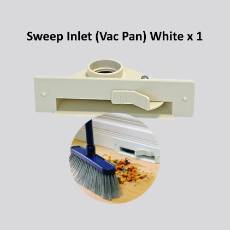Sweep Inlet (Vac Pan) White x 1  