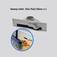 Sweep Inlet  (Vac Pan) Silver x 1
