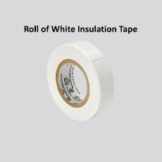Roll of White Insulation Tape