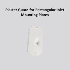 Plaster Guard for Rectangular Inlet Mounting Plates