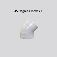 45 Degree Elbow x 1