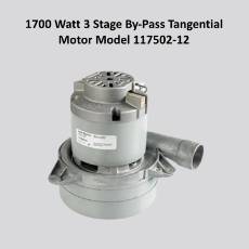 1700 Watt 3 Stage By-Pass Tangential Motor Model 117502-12