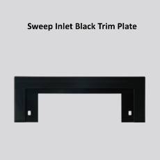 Sweep Inlet Black Trim Plate