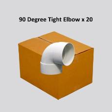 90 Degree Tight Elbow x 20
