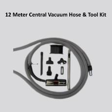 12 Meter Central Vacuum Hose & Tool Kit