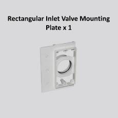 Rectangular&nbsp;Inlet Valve&nbsp;Mounting Plate x 1&nbsp;&nbsp;&nbsp;