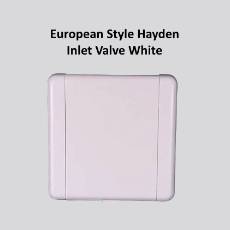 European Style Inlet Valve White&nbsp;