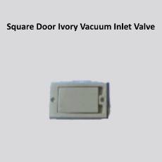 Rectangular Door Ivory Vacuum Inlet Valve