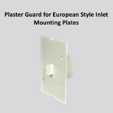 Plaster Guard for European Style Inlet Mounting Plates