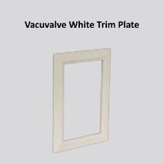 Vacuvalve White Trim Plate&nbsp;